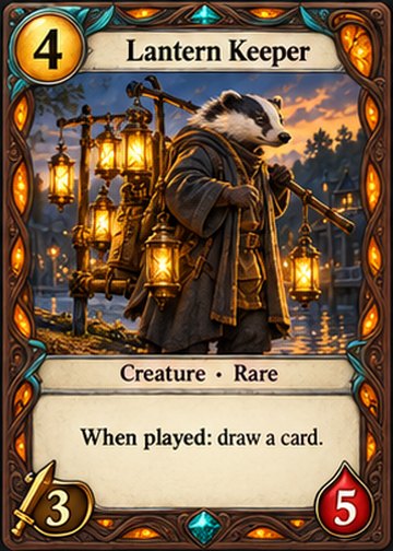 Lantern Keeper card