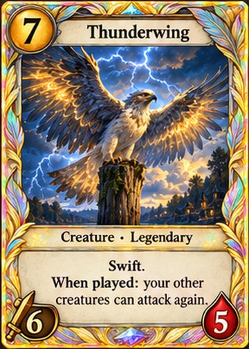Thunderwing card